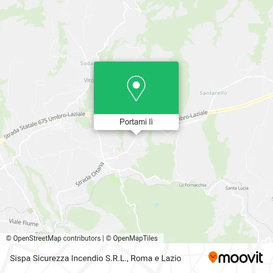 Mappa Sispa Sicurezza Incendio S.R.L.