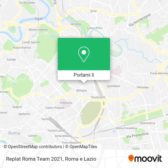 Mappa Replat Roma Team 2021