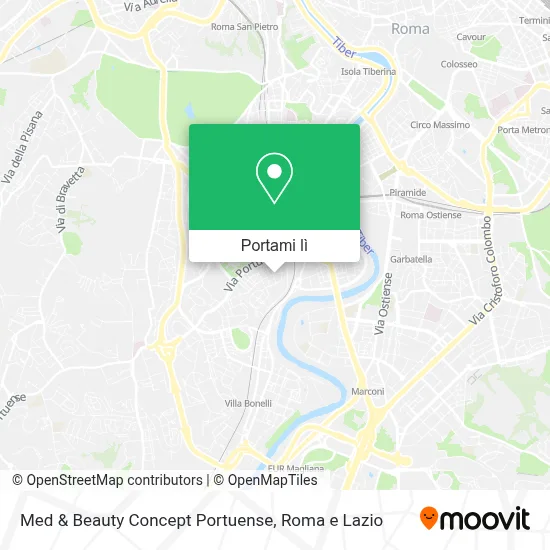 Mappa Med & Beauty Concept Portuense
