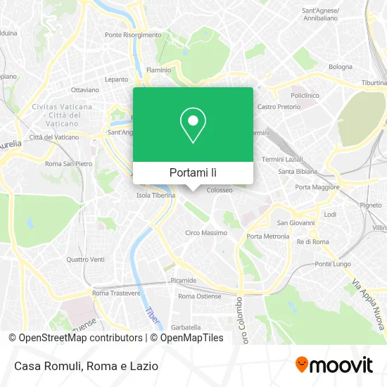 Mappa Casa Romuli