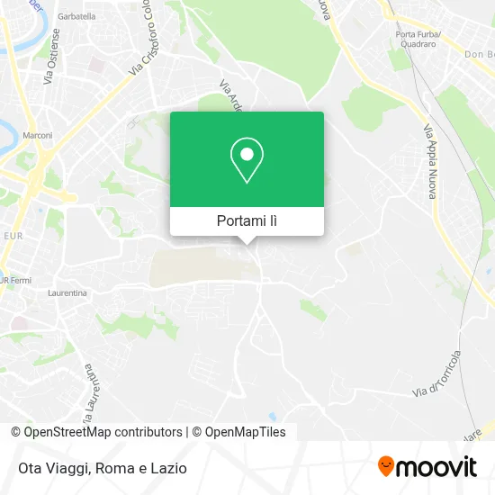 Mappa Ota Viaggi