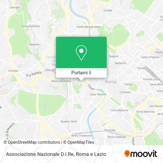 Mappa Associazione Nazionale D.I.Re