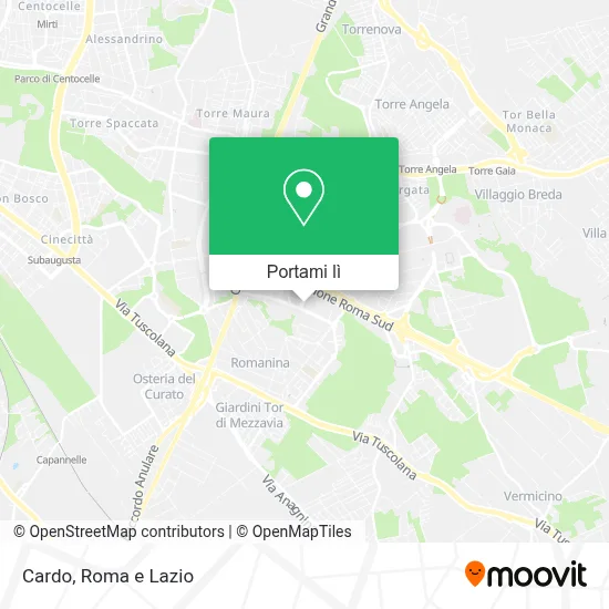 Mappa Cardo