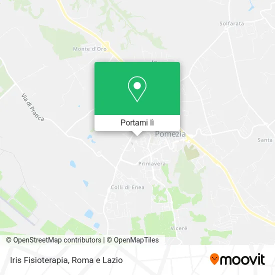 Mappa Iris Fisioterapia