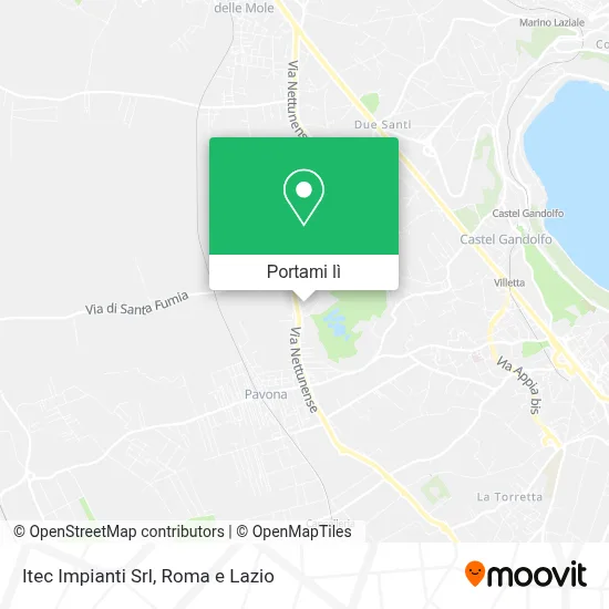 Mappa Itec Impianti Srl