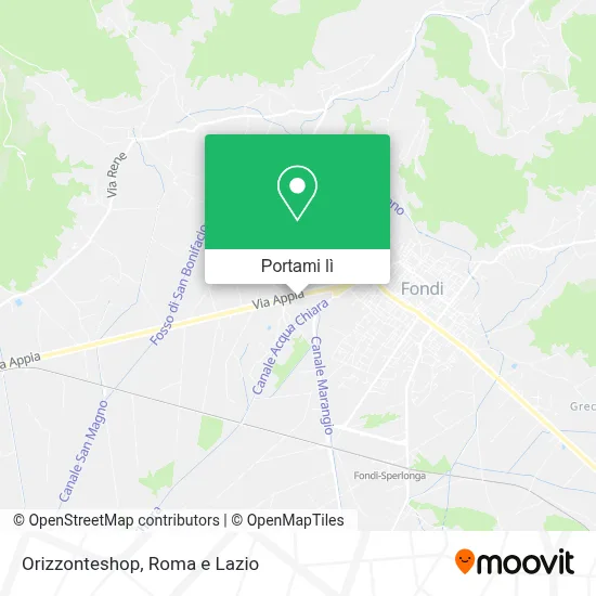 Mappa Orizzonteshop