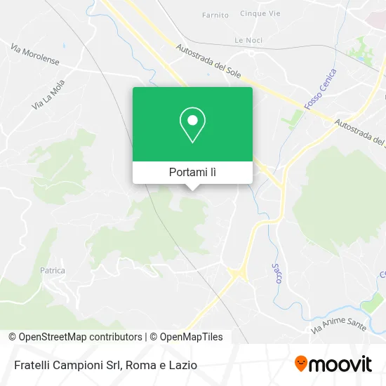 Mappa Fratelli Campioni Srl