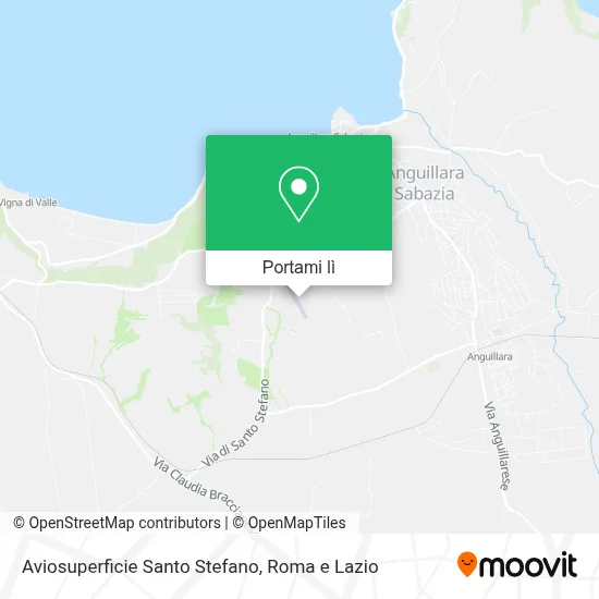 Mappa Aviosuperficie Santo Stefano