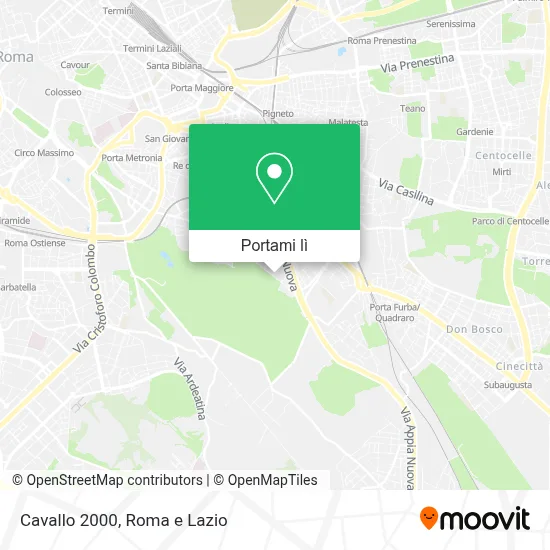Mappa Cavallo 2000