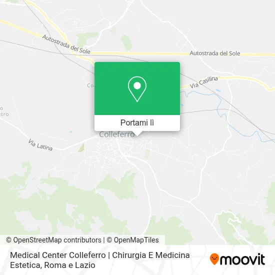 Mappa Medical Center Colleferro | Chirurgia E Medicina Estetica