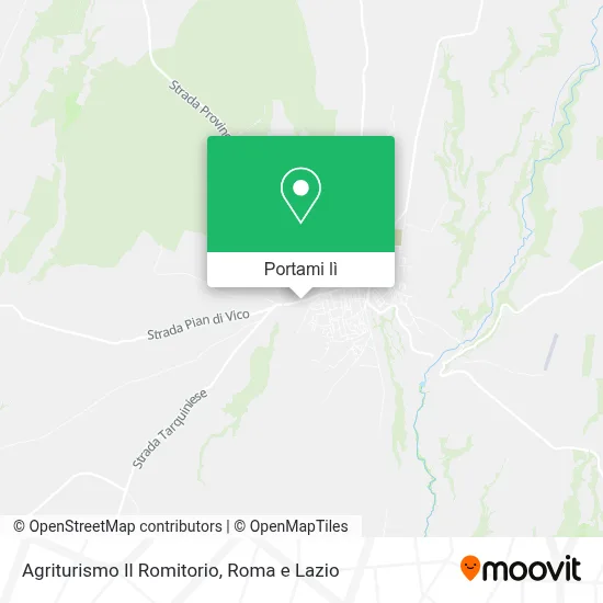 Mappa Agriturismo Il Romitorio