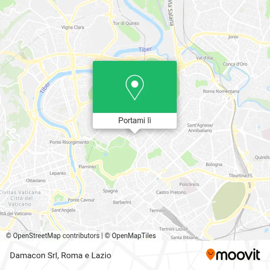 Mappa Damacon Srl