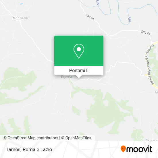 Mappa Tamoil