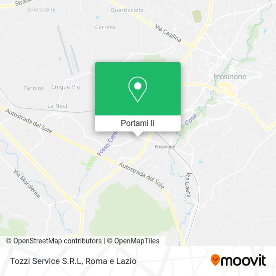 Mappa Tozzi Service S.R.L