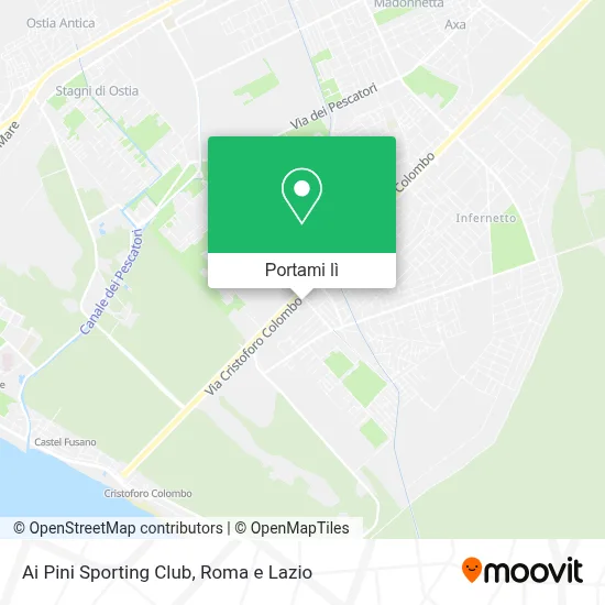 Mappa Ai Pini Sporting Club