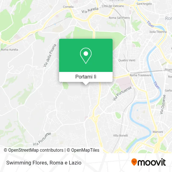 Mappa Swimming Flores