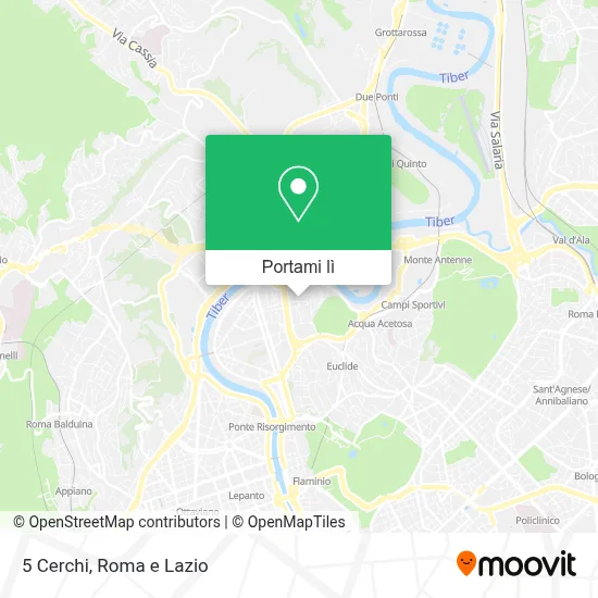 Mappa 5 Cerchi