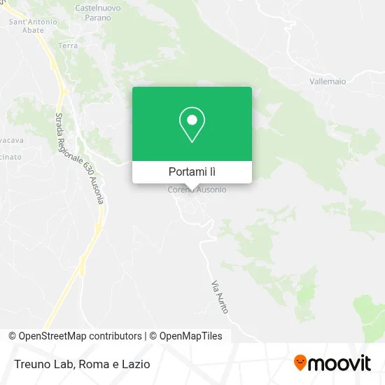 Mappa Treuno Lab