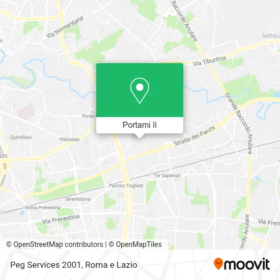 Mappa Peg Services 2001