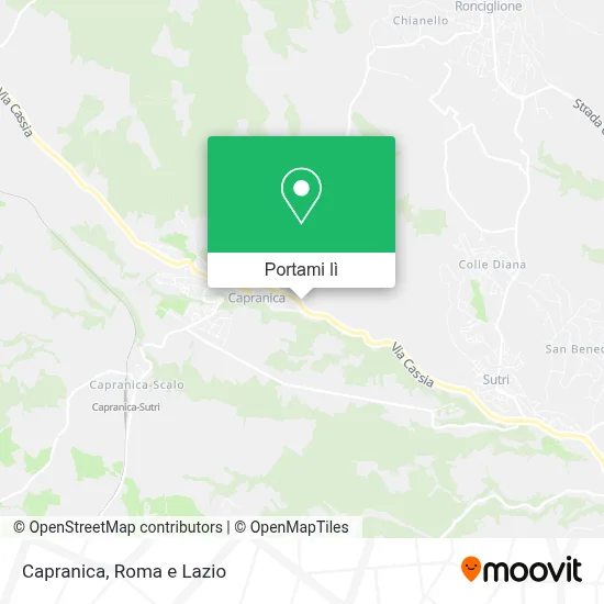 Mappa Capranica