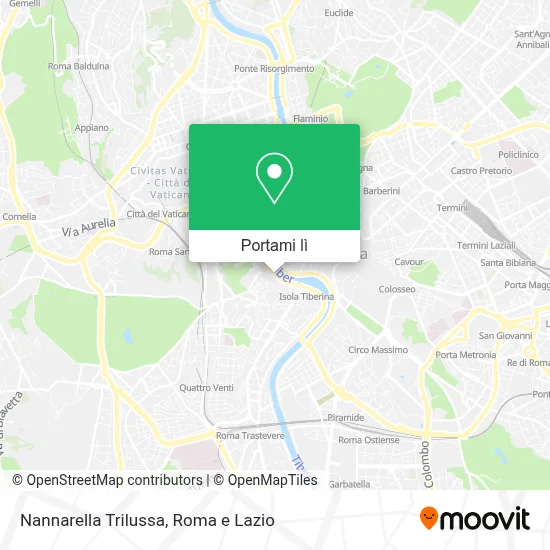 Mappa Nannarella Trilussa