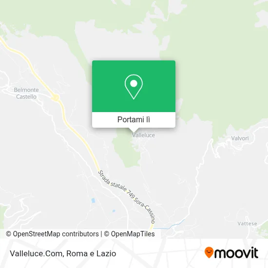 Mappa Valleluce.Com