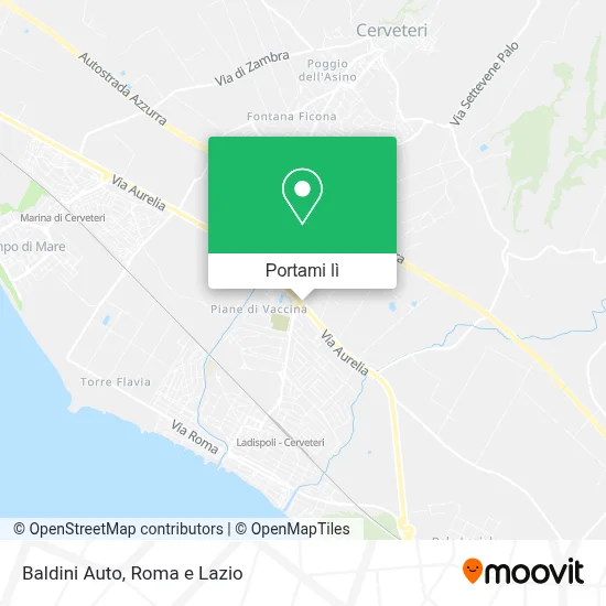 Mappa Baldini Auto