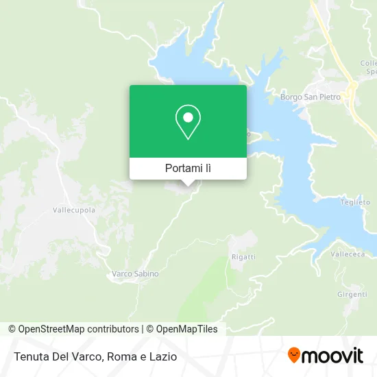Mappa Tenuta Del Varco