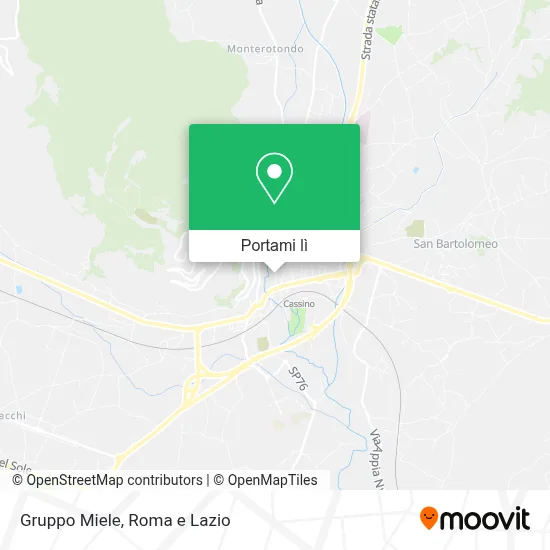 Mappa Gruppo Miele