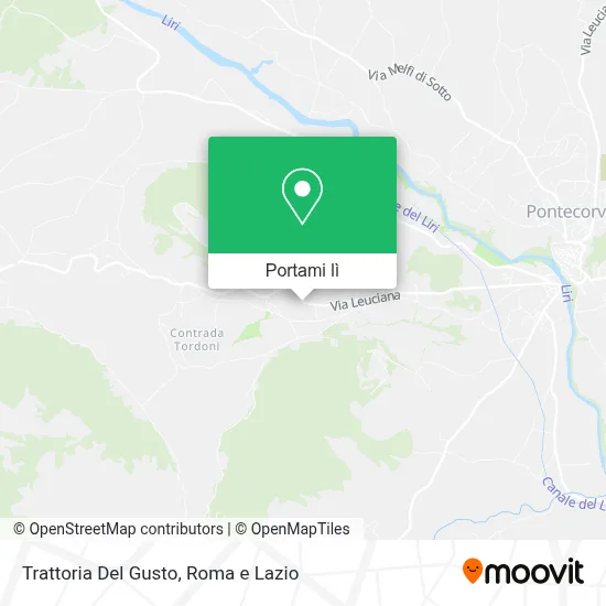 Mappa Trattoria Del Gusto