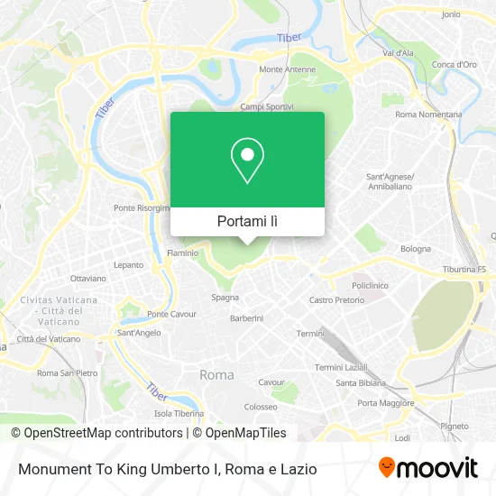 Mappa Monument To King Umberto I