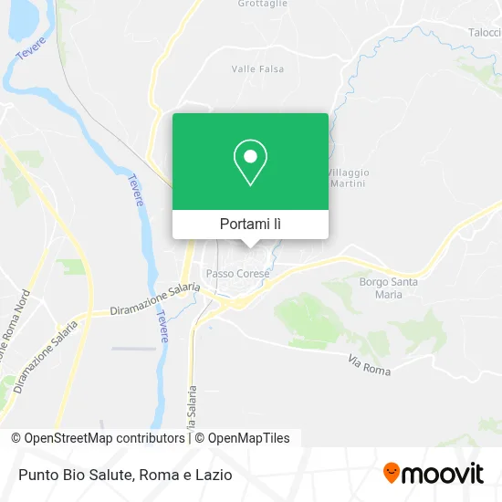 Mappa Punto Bio Salute