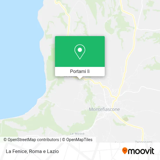 Mappa La Fenice