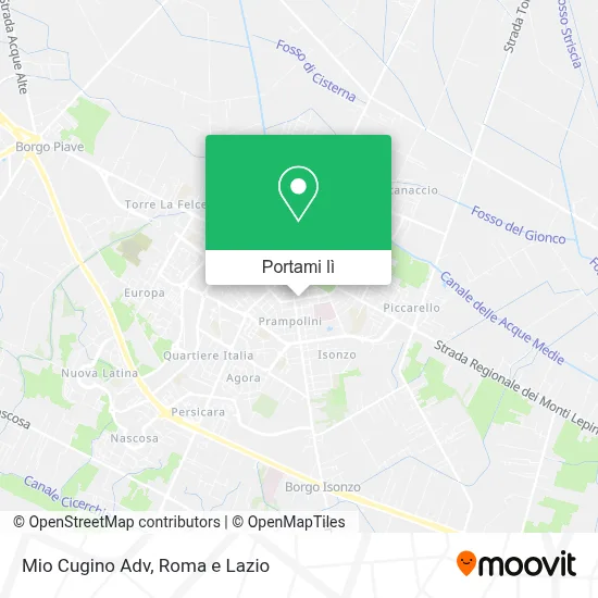 Mappa Mio Cugino Adv