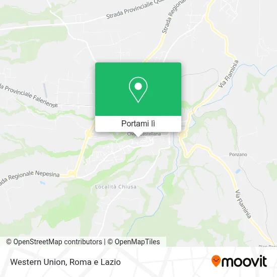 Mappa Western Union