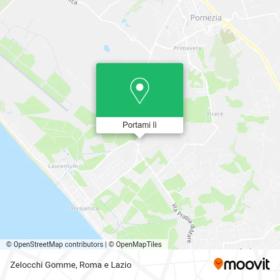 Mappa Zelocchi Gomme