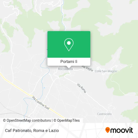 Mappa Caf Patronato