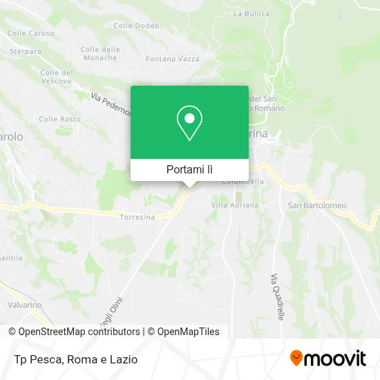 Mappa Tp Pesca