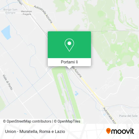 Mappa Union - Muratella