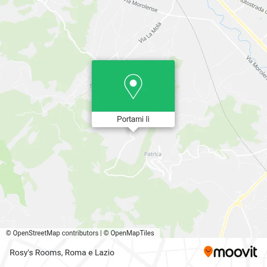 Mappa Rosy's Rooms