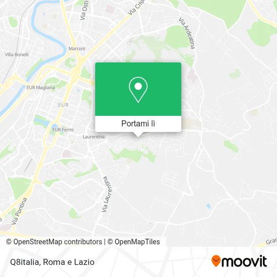 Mappa Q8italia