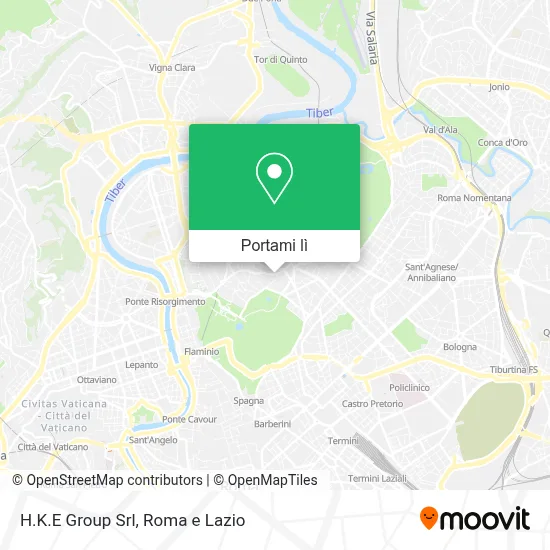 Mappa H.K.E Group Srl