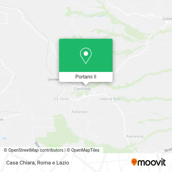Mappa Casa Chiara