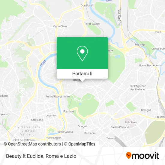 Mappa Beauty.It Euclide