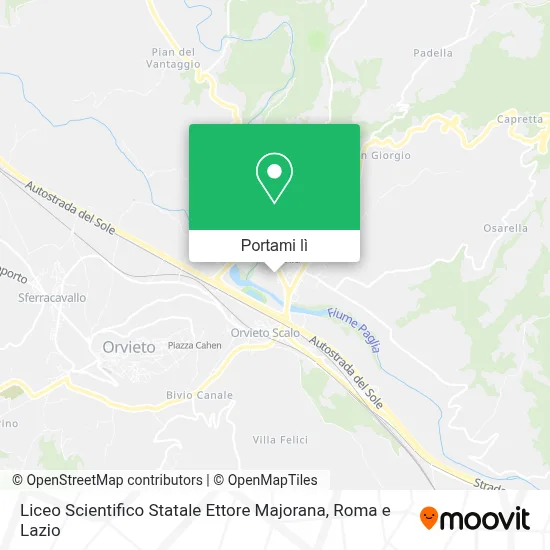 Mappa Liceo Scientifico Statale Ettore Majorana