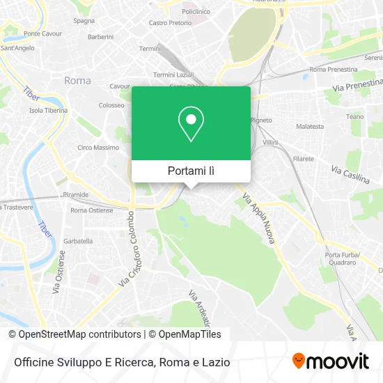 Mappa Officine Sviluppo E Ricerca