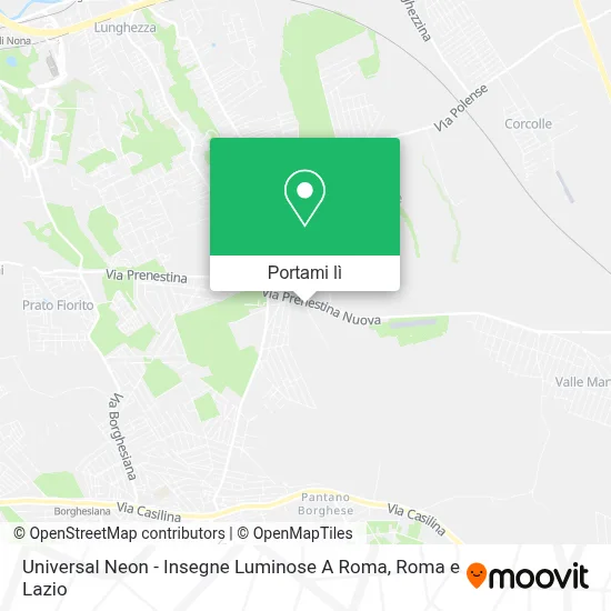 Mappa Universal Neon - Insegne Luminose A Roma