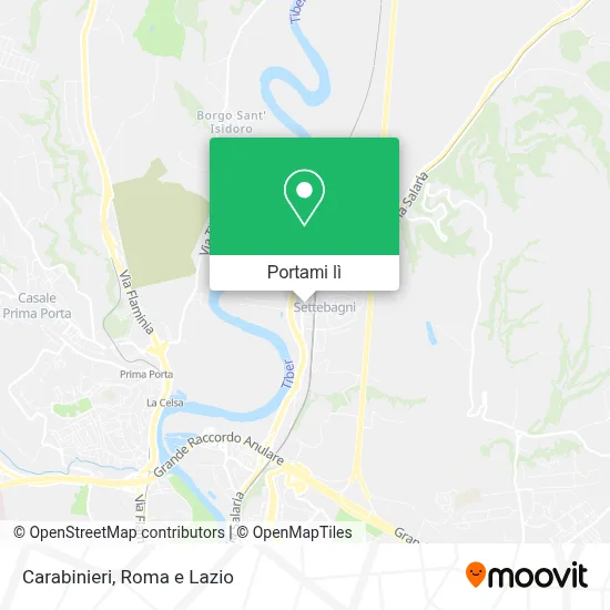 Mappa Carabinieri