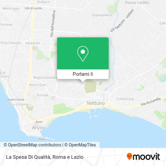Mappa La Spesa Di Qualità