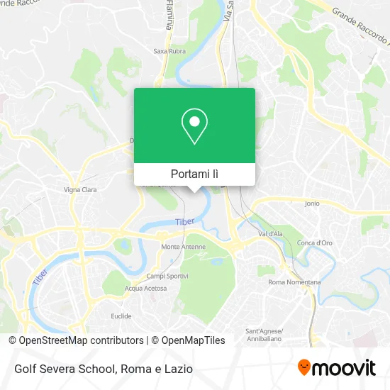 Mappa Golf Severa School